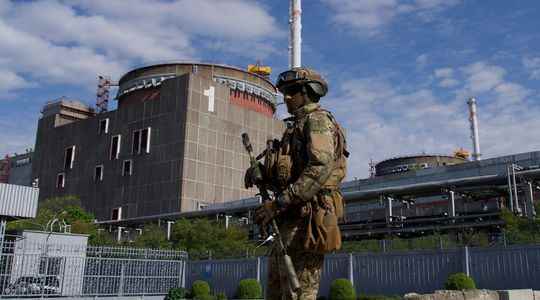 Zaporizhia nuclear power plant Biden Macron Scholz and Johnson call