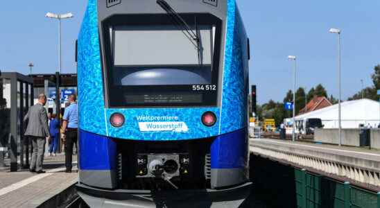 commissioning of the first hydrogen trains a world first