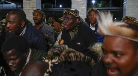 enthronement of the new king of the Zulu nation