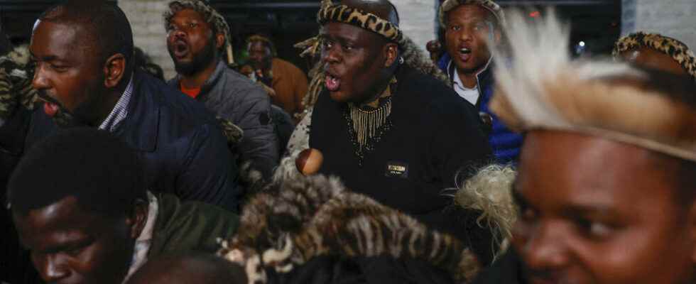 enthronement of the new king of the Zulu nation