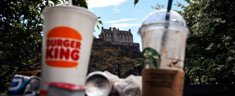 in Edinburgh no more garbage collection due to strikes