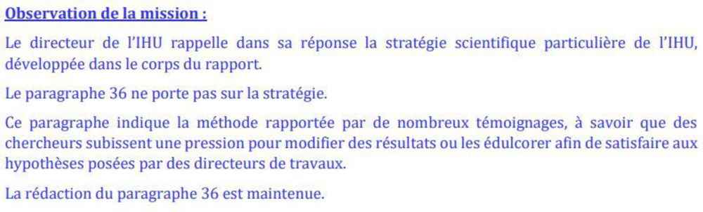 1662642526 189 Investigation of the IHU Didier Raoults surprising line of defense