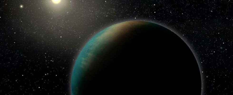 A possible ocean world discovered 100 light years from Earth