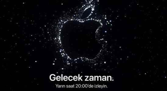 Apple Turkey named the event Future Time