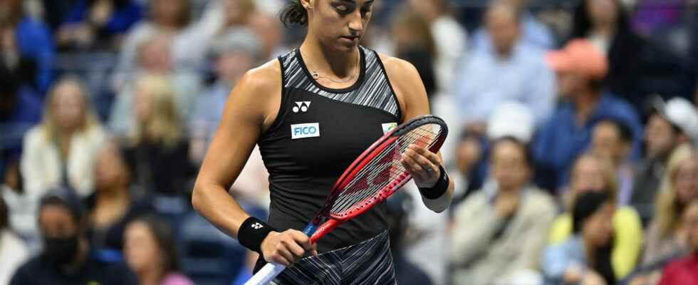 Caroline Garcia a brutal elimination the summary of the match