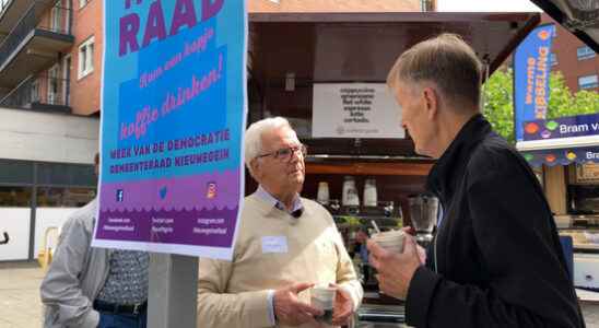 Cup of coffee with the Nieuwegein council This should actually