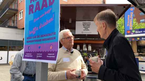 Cup of coffee with the Nieuwegein council This should actually