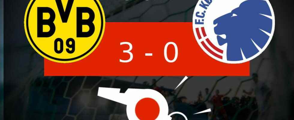 Dortmund FC Copenhagen big operation for Borussia Dortmund return