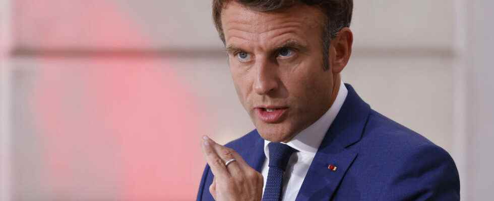 Emmanuel Macron defends a European response to the energy crisis