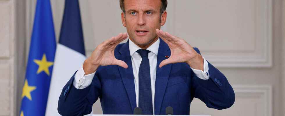 Emmanuel Macron finally in favor of a European contribution mechanism