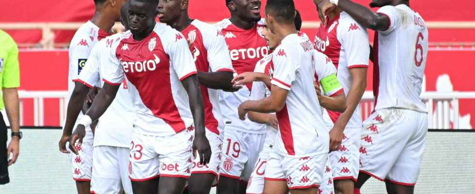 FOOTBALL Monaco Lyon the Monegasques win thanks to two