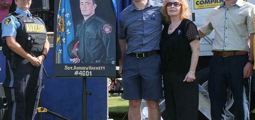 Hagersville dedicates park in memory of Sgt Andrew Harnett