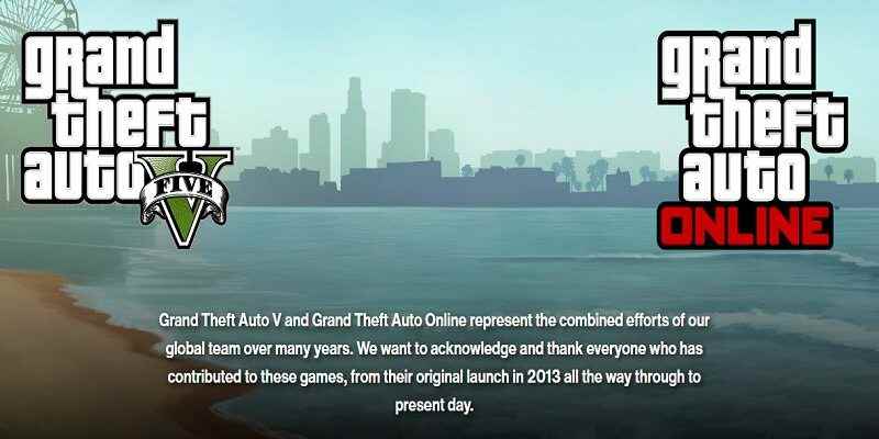 Is Rockstar saying goodbye to Grand Theft Auto 5