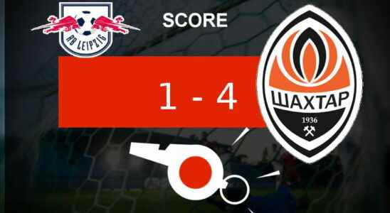 Leipzig Shakhtar RB Leipzig sinks 1 4 the highlights of