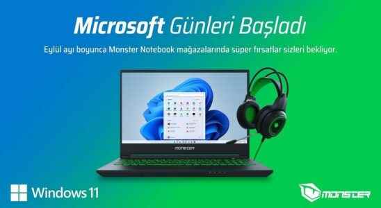 Microsoft Days at Monster Notebook started with various benefits and