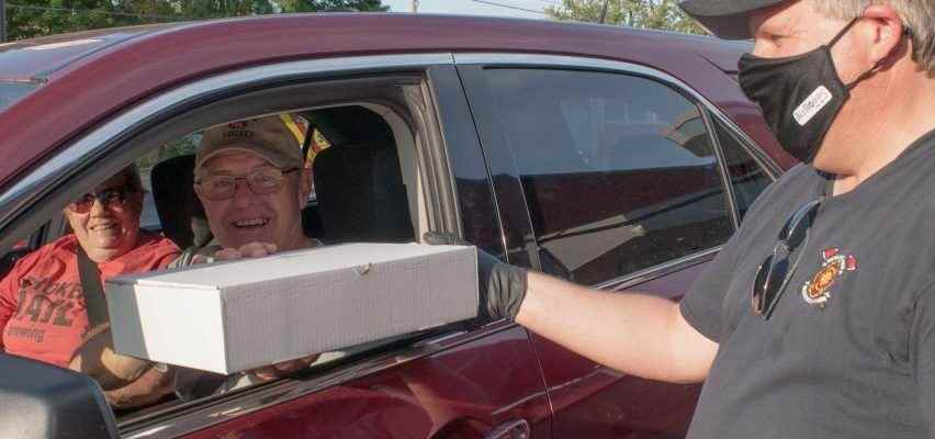 More than 450 meals sold at drive thru fundraiser