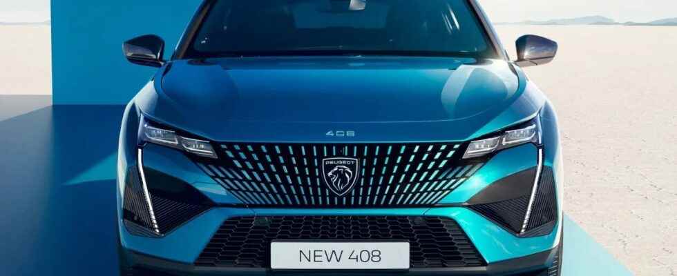 New Peugeot e 408 electric fastback sedan arriving in 2023