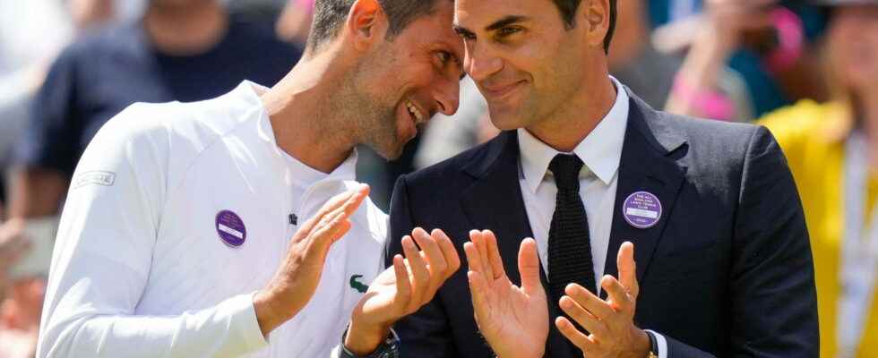 Novak Djokovic finally a reaction to Federers retirement