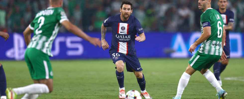 PSG struggles then beats Maccabi Haifa