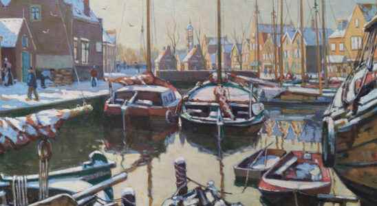 Painter of a disappeared village Klaas Zwaan captured the Spakenburg