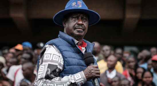 Raila Odinga criticizes the Kenyan justice system