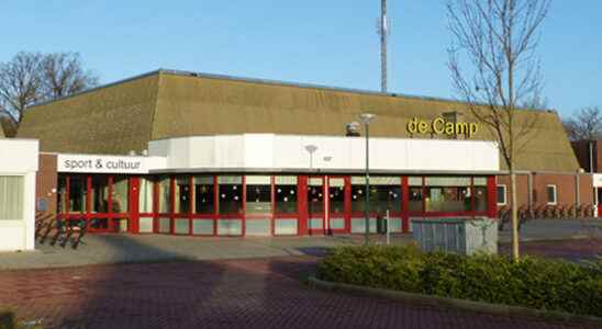 Refugee reception in the De Camp conference center in Woudenberg