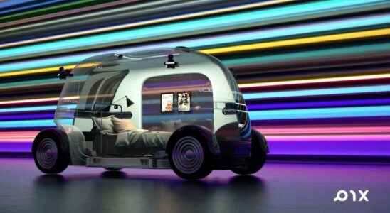 Robobus an autonomous shuttle sometimes office bedroom gym or video