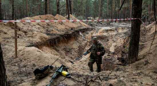 Ukraine Mass grave found in Izium