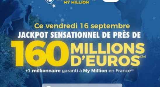 the draw for Friday September 16 2022 EN LIGNE