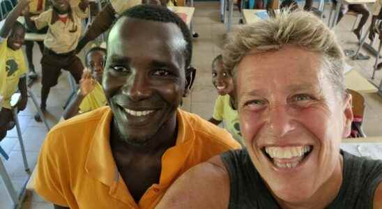 Baarnse Irene de Jong is helping to build a school