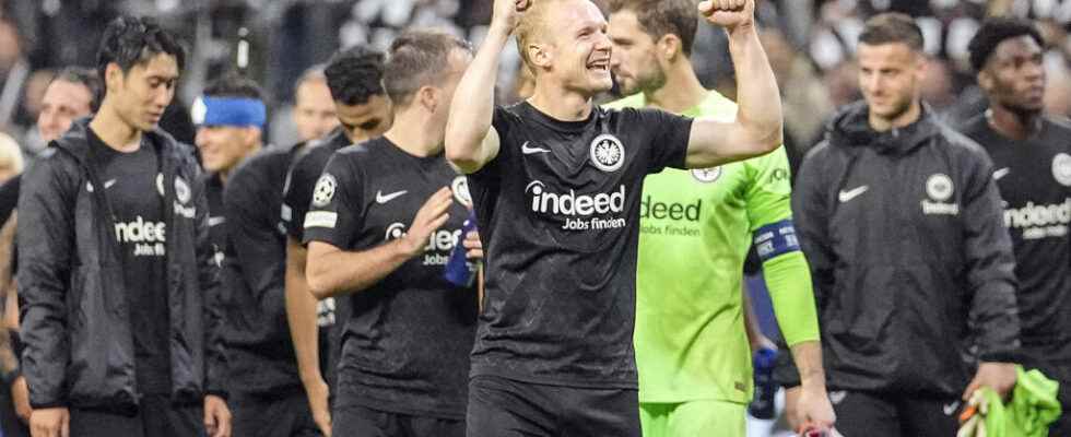 Champions League Olympique de Marseille loses to Eintracht Frankfurt the