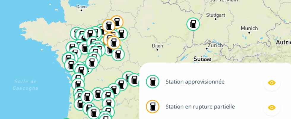 Fuel shortage what about the highways Tools and maps to