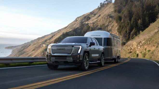 GMC Sierra EV Denali Edition 1 electric pickup introduced