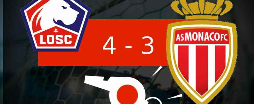 Lille Monaco Lille OSC does the job what to