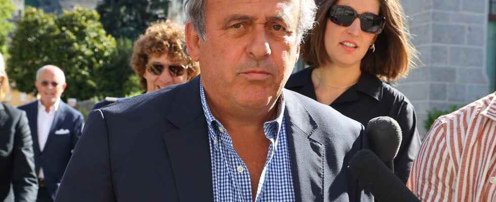 Michel Platini did he receive a large sum of money