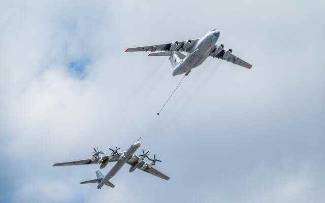 Reply from Russia to NATO Bombers flew over the US