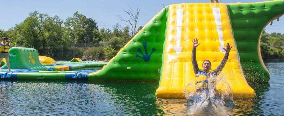 St Marys Quarry attracted record number of swimmers this summer