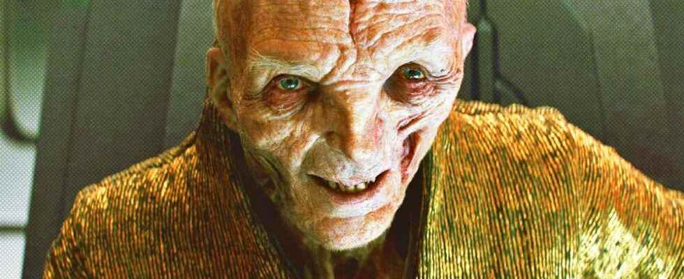 Star Wars villain Snoke returns in Andor but in