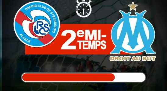 Strasbourg OM RC Strasbourg has two goals to go