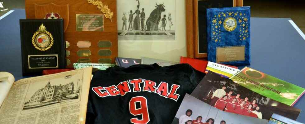 Stratford Northwestern and Stratford Central memorabilia up for grabs