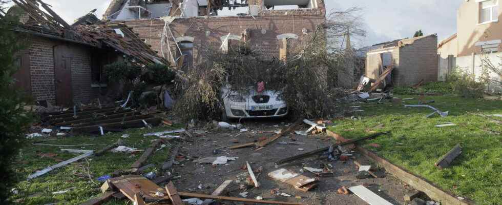 Tornadoes in Bihucourt and Conty impressive images