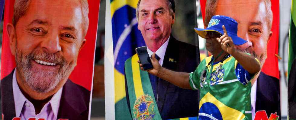 Two days before the presidential election in Brazil activists celebrate