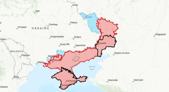 UKRAINE MAP Follow the evolution of the war in real