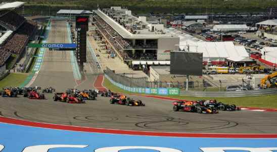 United States F1 GP qualifying start time TV channel How