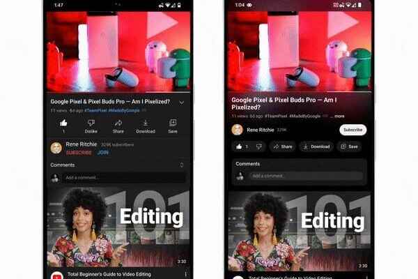 YouTube gets a dynamic new look