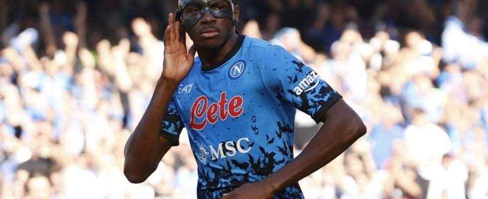 return with fanfare for the Nigerian Victor Osimhen with Napoli