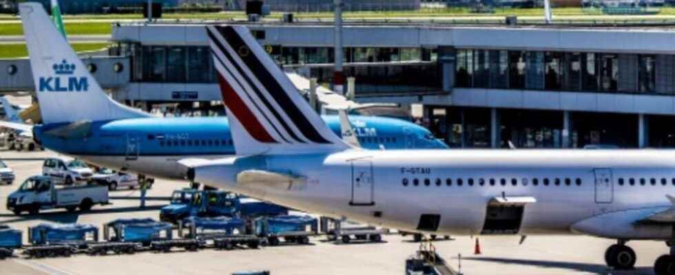 the Air France KLM group returns to profit