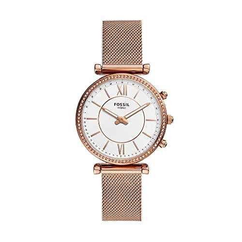 Fossil Hybrid Watch "carlie"36mm, Strap Width 16mm