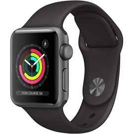 Apple watch Apple Watch Series 3 GPS 38mm Space Gray Aluminum Case with Black Sport Band