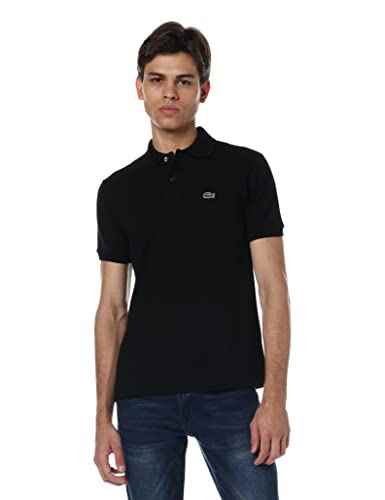 Lacoste Mens Classic L.12.12 Polo Shirt Black L